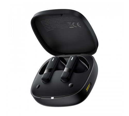 Бездротові навушники TWS Baseus Bowie E20, ENC, IPX5, Black (A00069700113-00)