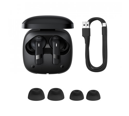Бездротові навушники TWS Baseus Bowie E20, ENC, IPX5, Black (A00069700113-00)