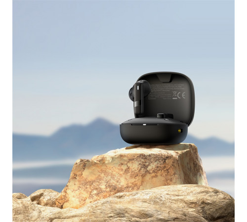 Бездротові навушники TWS Baseus Bowie E20, ENC, IPX5, Black (A00069700113-00)