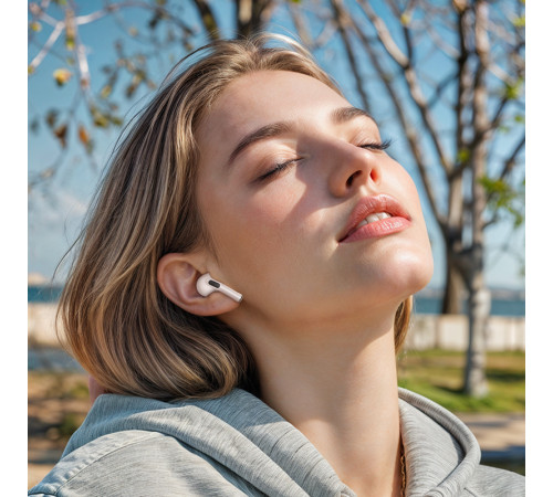 Бездротові навушники TWS BOROFONE BW84 Dream White (6941991119163)