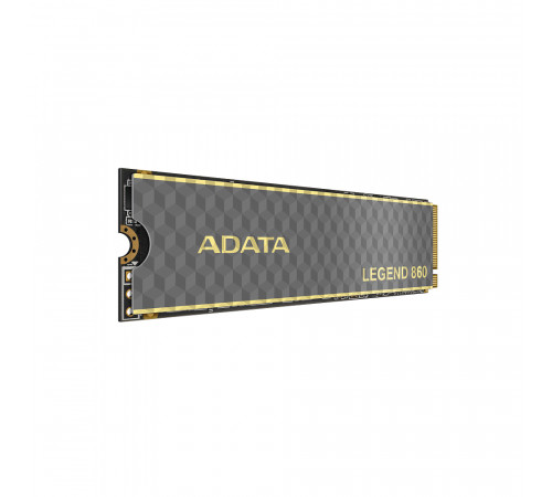 Накопичувач SSD M.2 ADATA LEGEND 860 1TB 2280 PCIe Gen 4x4 3D NAND Read/Write: 6000/4000 MB/sec (SLEG-860-1000GCS)