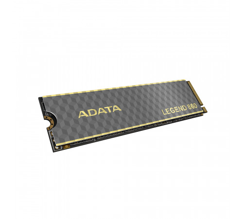 Накопичувач SSD M.2 ADATA LEGEND 860 1TB 2280 PCIe Gen 4x4 3D NAND Read/Write: 6000/4000 MB/sec (SLEG-860-1000GCS)