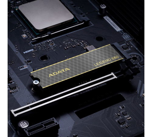 Накопичувач SSD M.2 ADATA LEGEND 860 1TB 2280 PCIe Gen 4x4 3D NAND Read/Write: 6000/4000 MB/sec (SLEG-860-1000GCS)