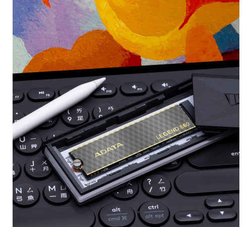 Накопичувач SSD M.2 ADATA LEGEND 860 1TB 2280 PCIe Gen 4x4 3D NAND Read/Write: 6000/4000 MB/sec (SLEG-860-1000GCS)