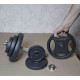 Скамья Black Rock + Стойки Black Rock + Металлическая штанга RN-Sport Quatro 105 кг