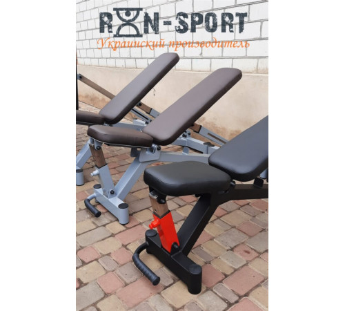 Скамья Black Rock + Стойки Black Rock + Металлическая штанга RN-Sport Quatro 105 кг