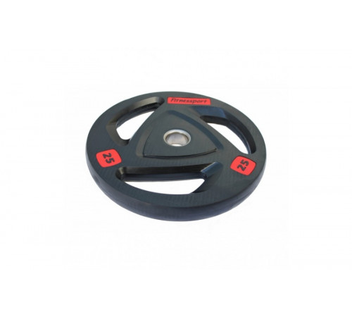 Диск обрезиненный Fitnessport 50 мм. 2,5-25 кг
