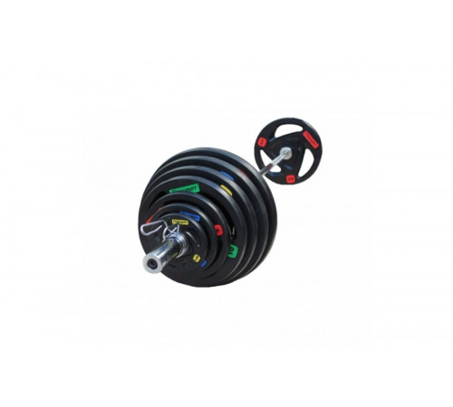 Диск обрезиненный Fitnessport 50 мм. 2,5-25 кг