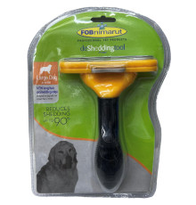 Фурмінатор для вичісування підшерстя у довгошерстих собак та котів розмір - 4 з кнопкою (60)(100)
