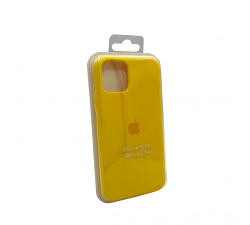 Чохол для смартфона Silicone Full Case AA Open Cam for Apple iPhone 11 Pro кругл 56,Sunny Yellow (FullOpeAAKPi11P-56)