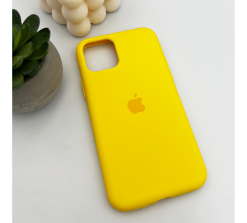 Чохол для смартфона Silicone Full Case AA Open Cam for Apple iPhone 11 Pro кругл 56,Sunny Yellow (FullOpeAAKPi11P-56)
