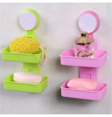 Настінна підставка для мила без свердління, тримач для мила, губки, мильниця  LY-570(120)