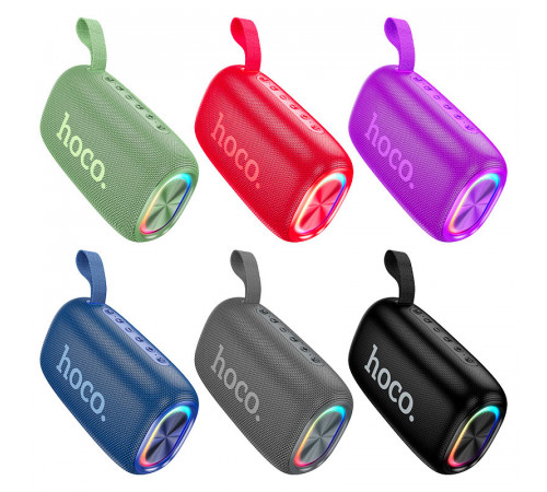 Портативна колонка HOCO HC25 Radiante sports BT speaker, 10W*2, Black (6942007618847)