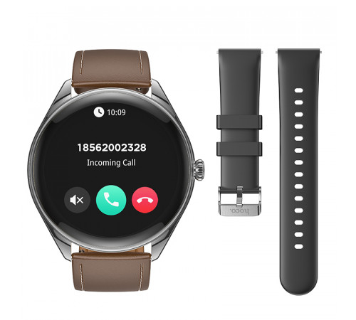 Смарт-годинник HOCO Y22 AMOLED 36mm. 200 mAh. IP67  Black (6942007628983)