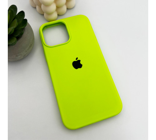 Чохол для смартфона Silicone Full Case AA Open Cam for Apple iPhone 13 Pro Max 24,Shiny Green (FullOpeAAi13PM-24)