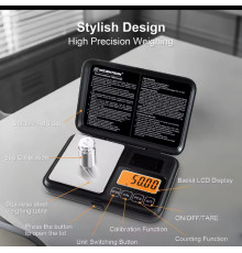 Ювелірні електронні ваги Weighing by weight  Toolbox 0,01g 500g (100)