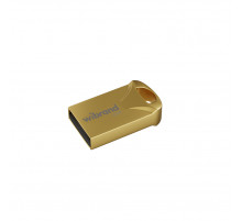 Флеш-накопичувач Wibrand USB 2.0 Hawk 4Gb Gold (WI2.0/HA4M1G)