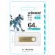 Флеш-накопичувач Wibrand USB 2.0 Puma 64Gb Gold (WI2.0/PU64U1G)