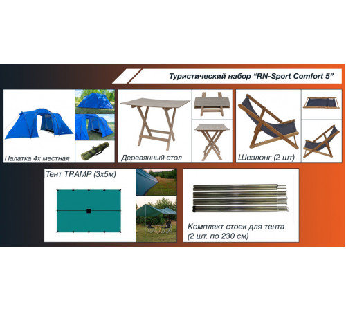 Туристический набор "RN-Sport Comfort 5"