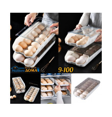 Контейнер полиця лоток підставка для яєць EGG TRAY LY-382 (40;)