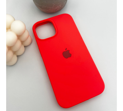 Чохол для смартфона Silicone Full Case AA Open Cam for Apple iPhone 15 18,Peach (FullOpeAAi15-18)