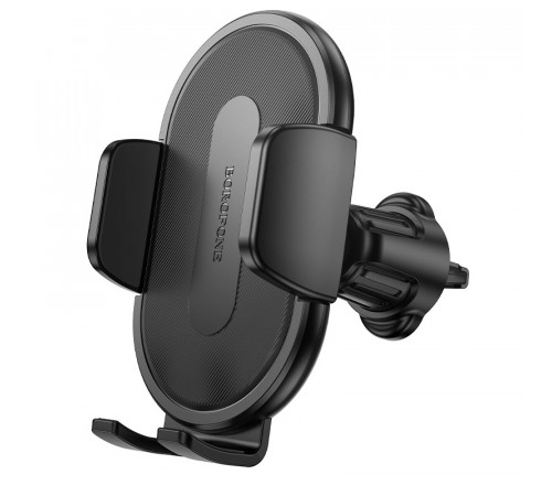 Автотримач для телефона BOROFONE BH133 Rio push-type car holder (air outlet) Black (6941991120664)