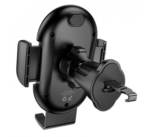 Автотримач для телефона BOROFONE BH133 Rio push-type car holder (air outlet) Black (6941991120664)