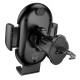 Автотримач для телефона BOROFONE BH133 Rio push-type car holder (air outlet) Black (6941991120664)