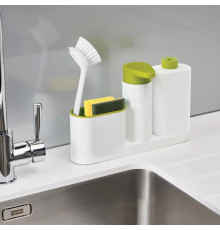 Дозатор для мила Диспенсер мого засобу на раковину 3 в 1 STORAGE BOX XL-289 (60)