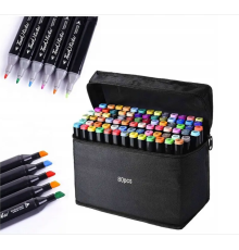 Маркери 80 Набір маркерів для скетчингу touch, 80 кольорів (15)