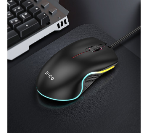 Мишка Games дротова Hoco GM19 Enjoy luminous wired