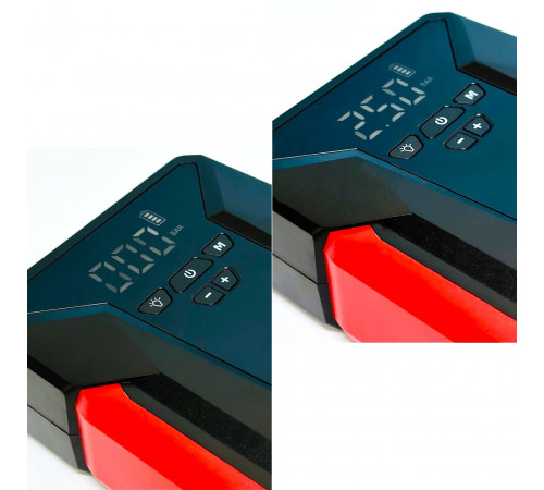 Автомобільний пускозарядний пристрій-компресор J16 Jump Starter 39800mah USB+Type-C