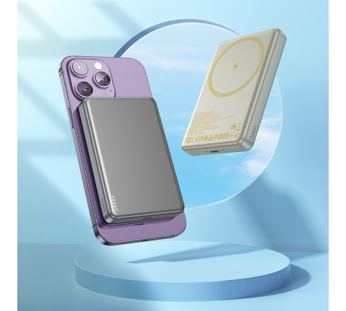 УМБ Power Bank Hoco Q26A Joy 10000mAh PD20W з бездротовою зарядкою