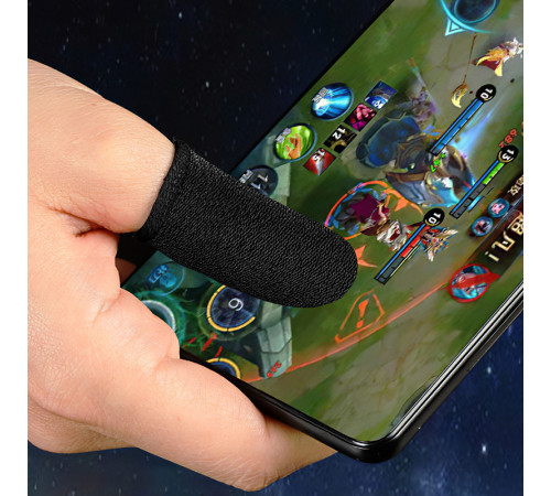 Мобільні ігрові напальчники Borofone BG1 вуглецеве волокно