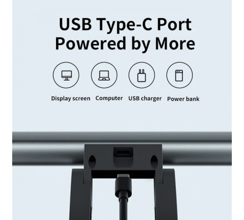 Світлодіодна лампа на монітор та екран Remax RT-E910 Lightsee Series Aluminum