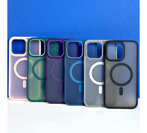 Накладка Matte Corrugated Camera Magnetic РОЗПРОДАЖ iPhone 16 Pro