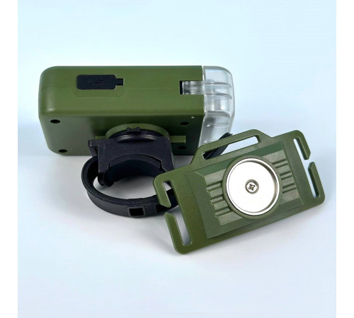 Ліхтар налобний-запальничка YM-T618 (LED, COB, Motion Sensor, Li-Ion акумулятор, Type-C)