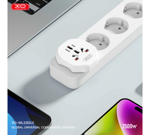 Мережевий перехідник XO WL23 global universal conversion charger