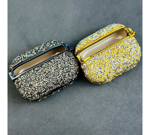 Чохол for AirPods Pro 2 Bling Grainy Diamond Box