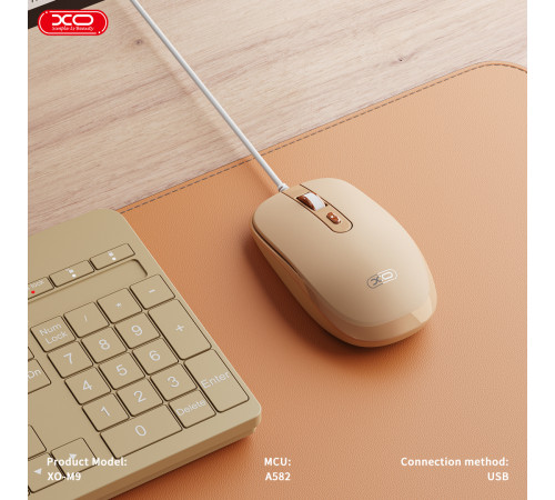 Мишка комп'ютерна дротова XO M9 YuRun