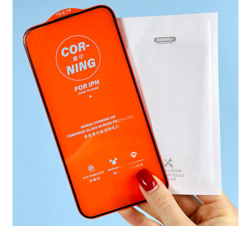 Захисне скло Remax GL-83 Corning HD Tempered Glass Screen iPhone 15 Pro Max