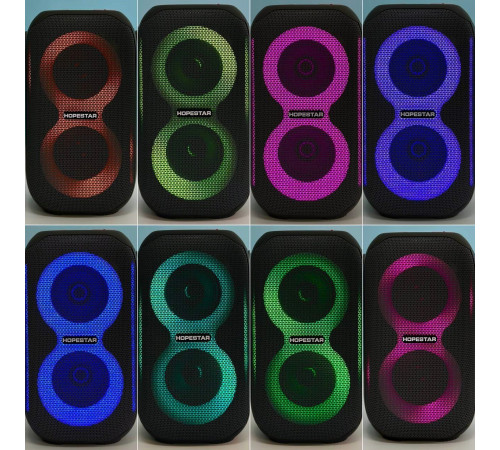 УЦІНКА Колонка HOPESTAR Party 200 mini з радіо (12,18*10,4*21,5 см) (під ремонт)