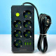 Мережевий подовжувач UA Power F17U 3USB 6 розеток 2m