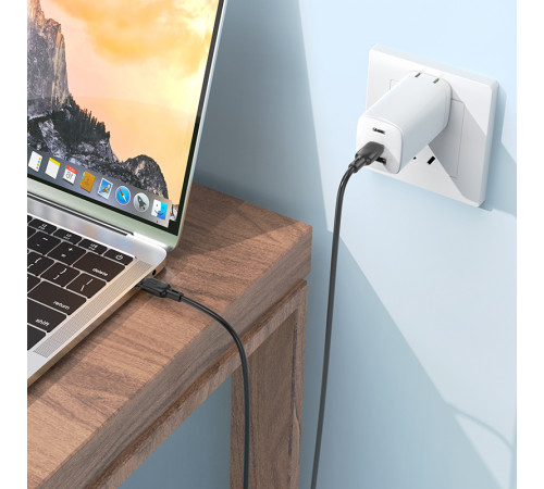 Data Cable Borofone BX113 Lenny Type-C to Type-C 60W 2m