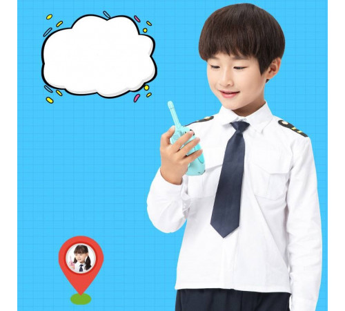 Дитяча рація Walkie Talkie DJ100 Mint+Pink (2шт)