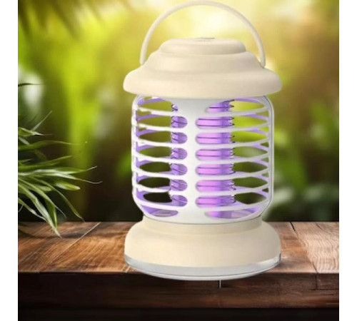 Лампа-пастка від комах M1 2в1 світильник (з вбуд. акум.) (16см)