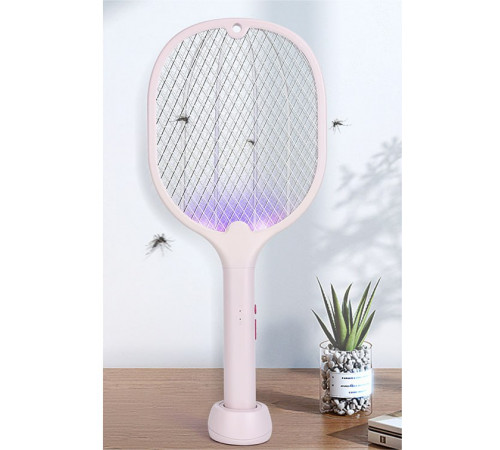 Мухобійка-ракетка WD-960 500mAh пастка від комах (з вбуд. акум.) (довж. 47,5см)