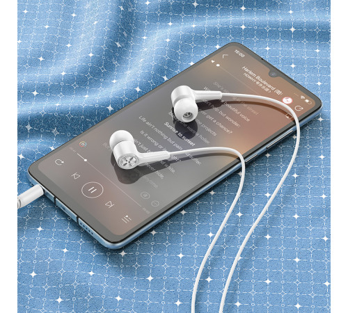 Навушники Hoco M104 Gamble universal earphones 3.5mm