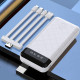 УМБ Power Bank WUW Y130 10000mAh 2.1A (with cable Lightning+Micro+Type-C+USB)