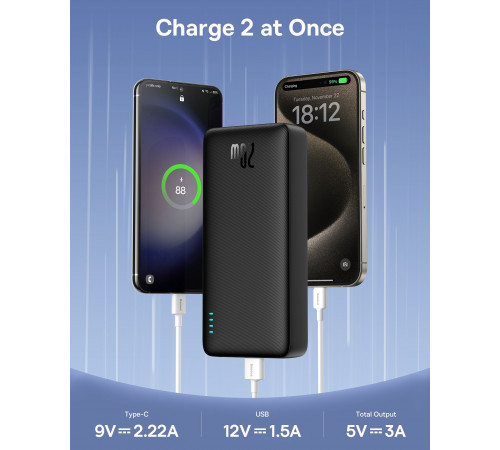 УМБ Power Bank Baseus Airpow 20000mAh 20W (P10022804113-00)